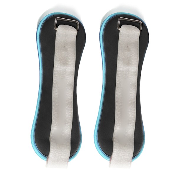 2 STK Handledsvikter Fotledsvikter Styrketräning Osynliga Handledsvikter Remmar för Löpning Gymnastik Svart 0.6kg/21.2oz