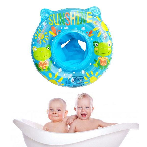 Baby uimarengas kelluke, puhallettava uimarengas istuimella baby/ lapselle  6-36 kk, 50 cm (sammakko) 6c8d | Fyndiq