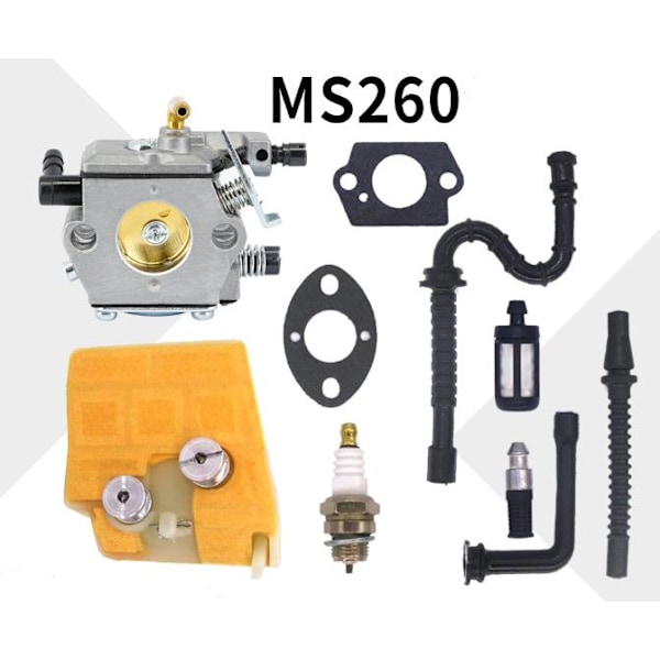 Förgasare för MS260 MS240 storlek 024 026 WT-194