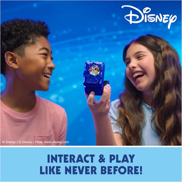 Bitzee, Interaktivt Disney Legetøj med 30 Figurer Indvendigt, Reagerer på Swipe, Tilt og Tap, Disney Legetøj og Digitale Kæledyr Legetøj til Børn