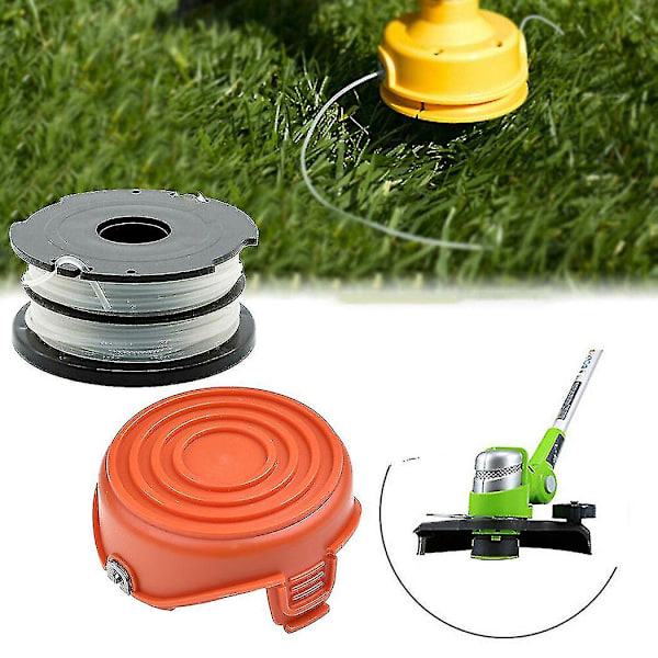 Black Decker Strimmer Spool Line Cap, Orange Cover for GL675 GL680 GL685 GL686 GL687 GL690 - Trimmer Varaosat