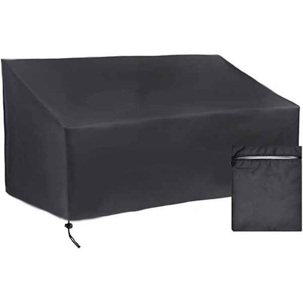 Utomhusmöbelskydd för 3-sits soffa, Vattentätt och dammsäkert skydd för bord, stol, vardagsrum, veranda, soffa och uteplats, gräsmatta, trädgård V1C03