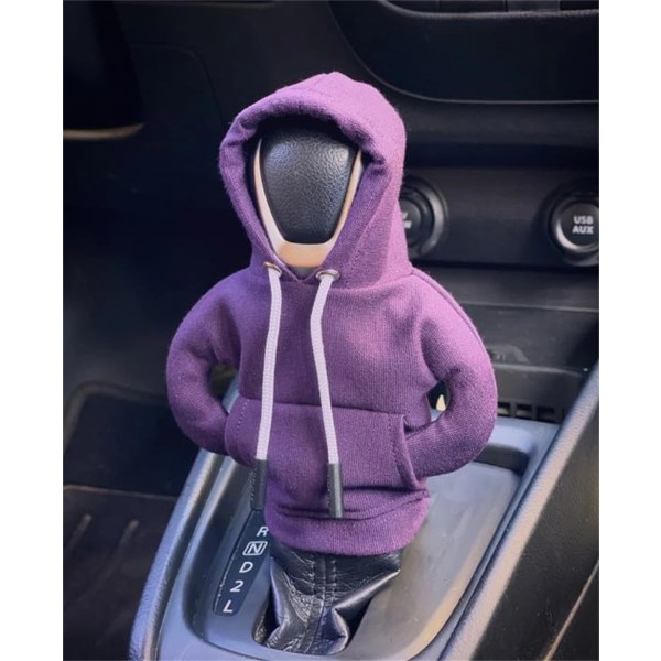 Hoodie Gear Shift Cover Fashion Gearshift Hoodie Gear Shift Knob Cover pink