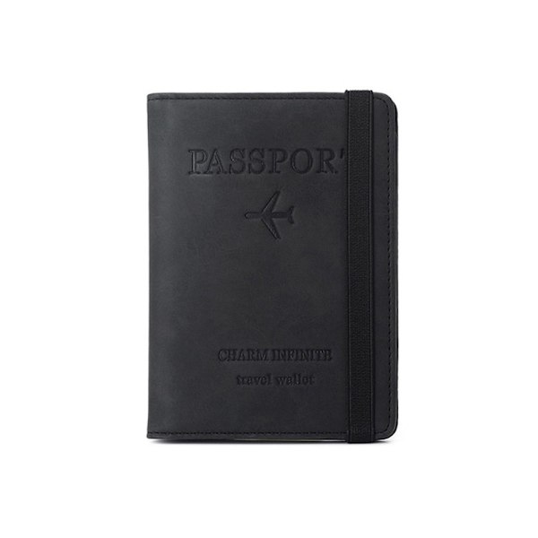 RFID Passdekke Passklype SVART black