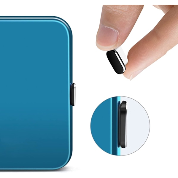 USB-C pölysuojaimet 4 kpl, Type C pölysuoja älypuhelimille, USB Type C latausportin suojakotelo