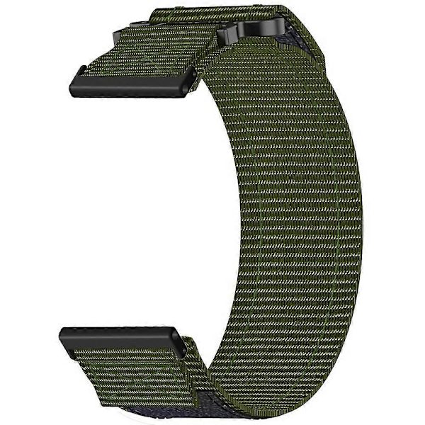 24 mm nylon urrem til Suunto 9/7/Spartan Sport Wrist HR Baro Loop Mount Strap_xx Army Green