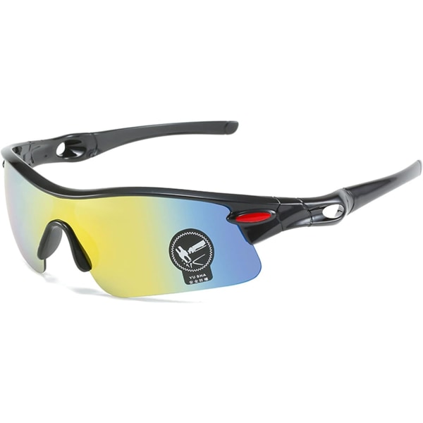 Polariserte sportssolbriller for menn og kvinner, utendørs sportssolbriller, terrengsykkelbriller