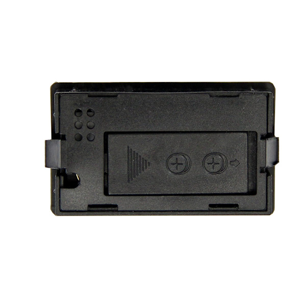 Mini Digital Termometer Hygrometer Måler Sort/hvid (6-pak - Firkant) black Fahrenheit