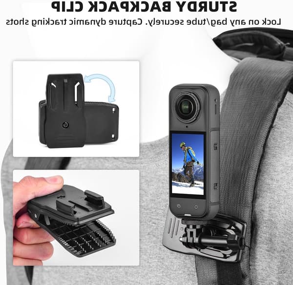 54-i-1 Actionkamera Tilbehørssett Vanntett Hus Bryststropp for GoPro Hero