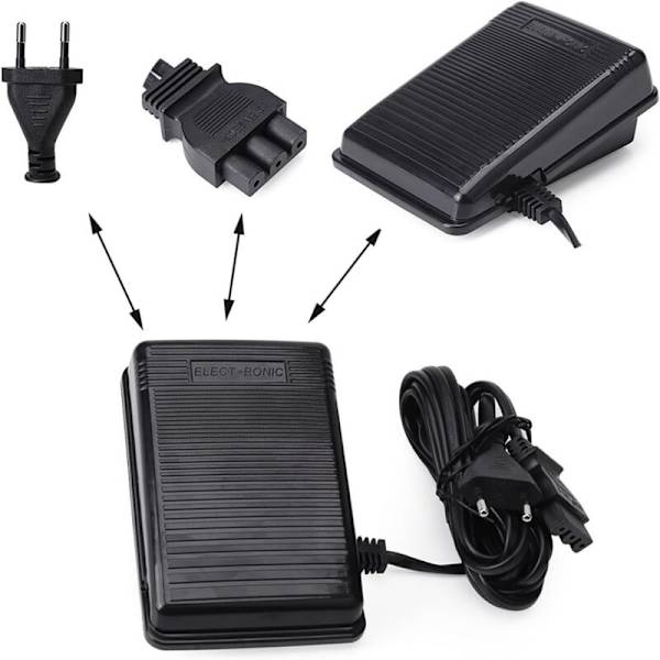 Fotpedal for SINGER Promise 1409, 2250 Tradition, 2282 symaskiner. Elna, Juki, Pfaff