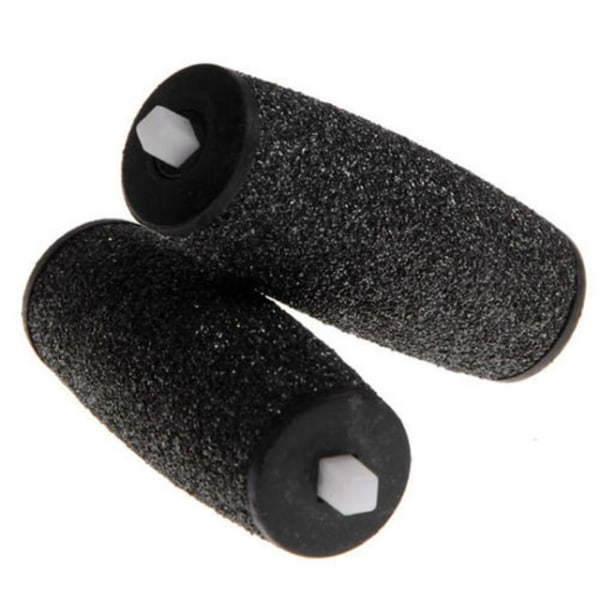 Scholl Velvet Smooth Pedi Udskiftningsruller (10 stk./20 stk.) (Sort/Pink) black 10pcs