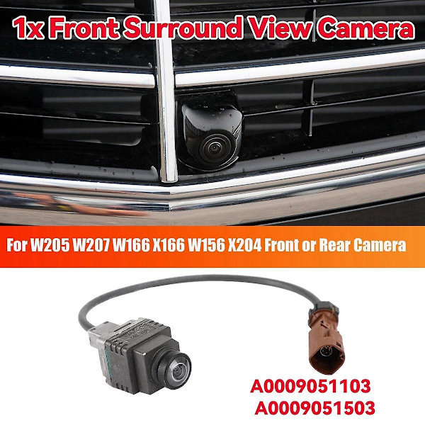 Auton etukamera 360 asteen surround-kamera A0009051103 malleihin W205 W207 W166 X166 W212 W218 W156 A0009-WELLNGS_xx