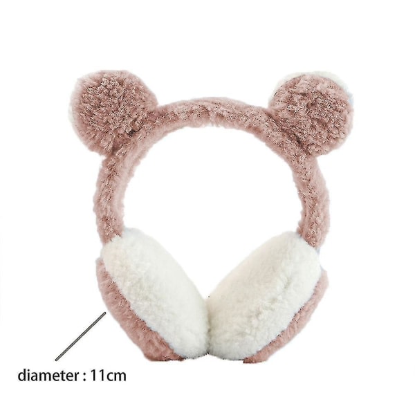 Winter warm cat earmuffs Cute cat earmuffs Skin powder