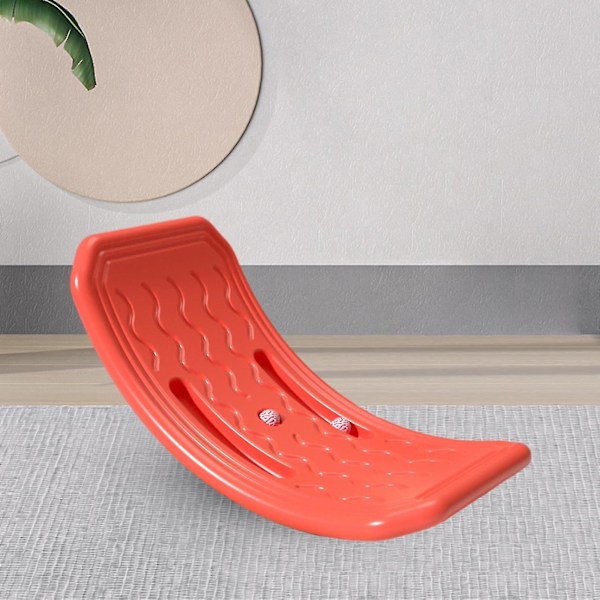 Balansbräda för barn Twist Board Träningsutrustning Balanstränare Barn Wobble Board För Spel Dansare Vridning Inomhus Red