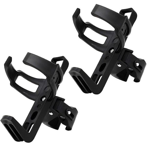 Flaskeholder for sykkel, sett med 2 koppholdere, sykkelkoppholder