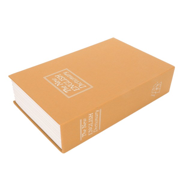 Book Safe Rostfritt stål Liner Dekorativt ABS-material