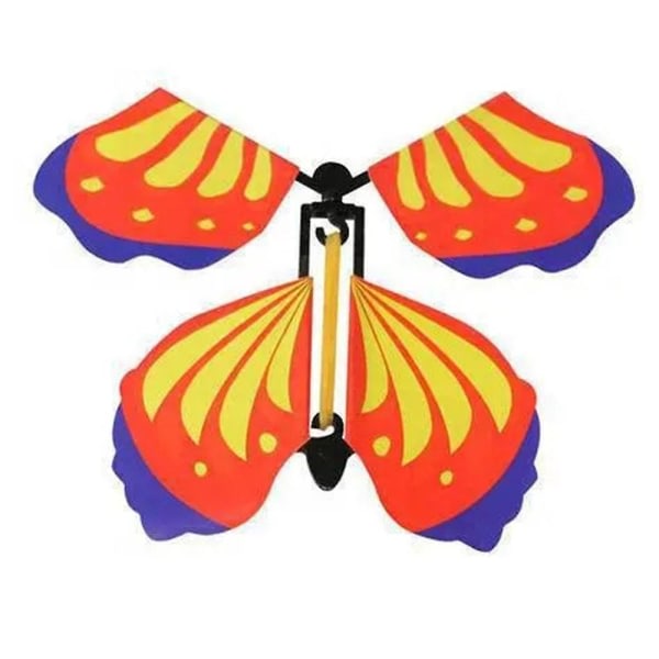 Barn 20 stk Flyvende sommerfugler Leker, Wind Up Butterfly Explosion Gift Box Party Surprise Rekvisitter Gaver