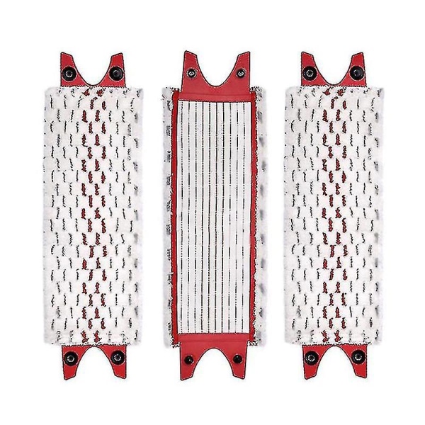 3 st för Vileda Ultramax Mop Set Spraymopphuvud Flat moppduk