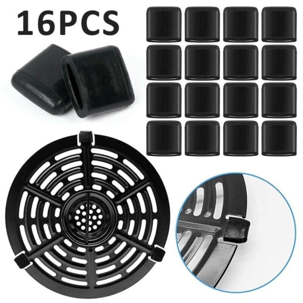 Airfryer Gummibeskyttelse Gummibeskyttelse 8STK 8STK 8 Stk 8Pcs