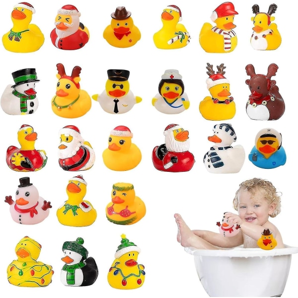 Den nye gummiand Advent 2023 år, advent 2023 år barn, advent andebad Till 02-24 ducks