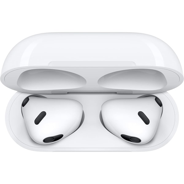 AirPods (3:e generationen) TWS bluetooth hörlurar med Lightning- case, trådlös laddning stöds.