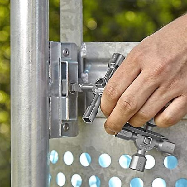 Universal styreskab nøgle til alle standardskabe og låsesystemer (92 mm) 00 11 01