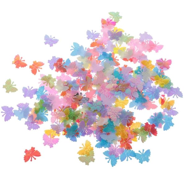 2x1 Bag Butterfly Confetti Sprinkles Bord Scatter Bryllupstilbehør Multi