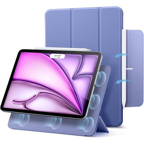 ESR iPad Air 13 2024 / Pro 12.9 2020-2022 Kotelo 2-in-1 Magneettisella Palautuksella
