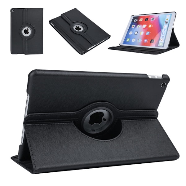 360° Kotelo iPad 10.2\" 7./8./9. sukupolvelle musta black