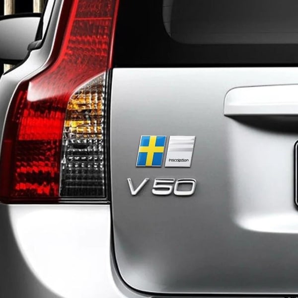 3d Metal R Design Awd Polestar-logo Bagagerums-emblem-emblem-mærkat til Volvo V40 V60 C30 S60 S80 S90 Xc90 Xc60 Xc40 7