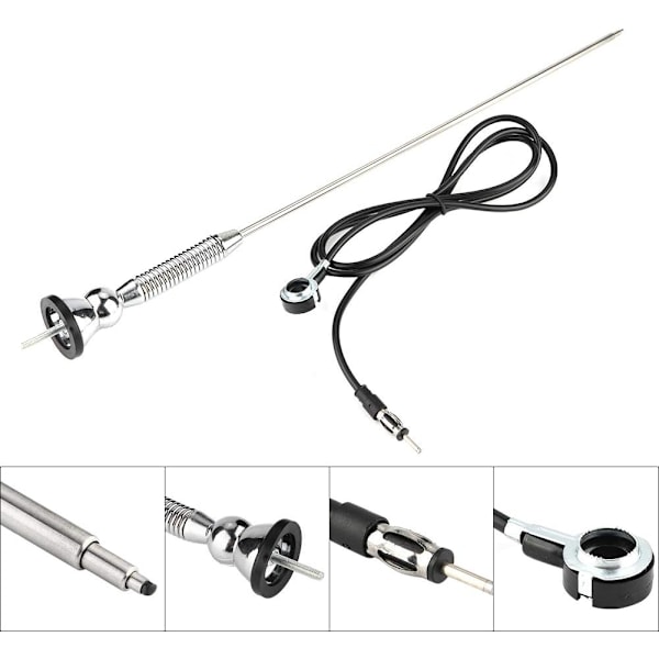 Universal bilantenne, 18,5\" Universal tagradio