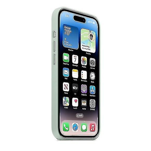Silikonecover til iPhone 14 Pro - ya01 Succulent