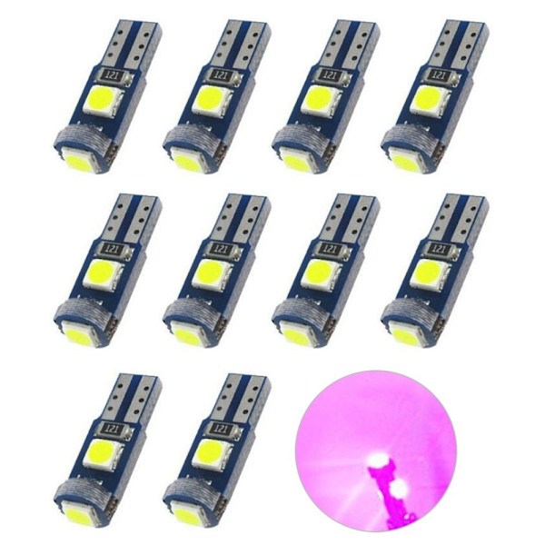 10 kpl kojelaudan polttimo auto LED-valo KELTAINEN yellow