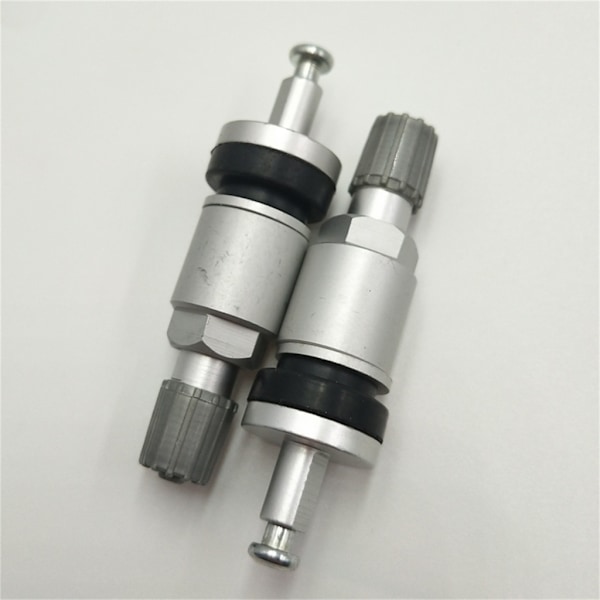 8 stk TPMS Dekkventiler Aluminiumslegering Slangefri Ventiler Dekktrykkovervåkingssystem Sensor Ventilstamme Reparasjonssett - Perfekt