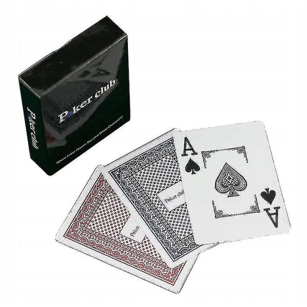 Timubike Plastic Waterproof Scrub Playing Cards Poker Club Cards Board Games