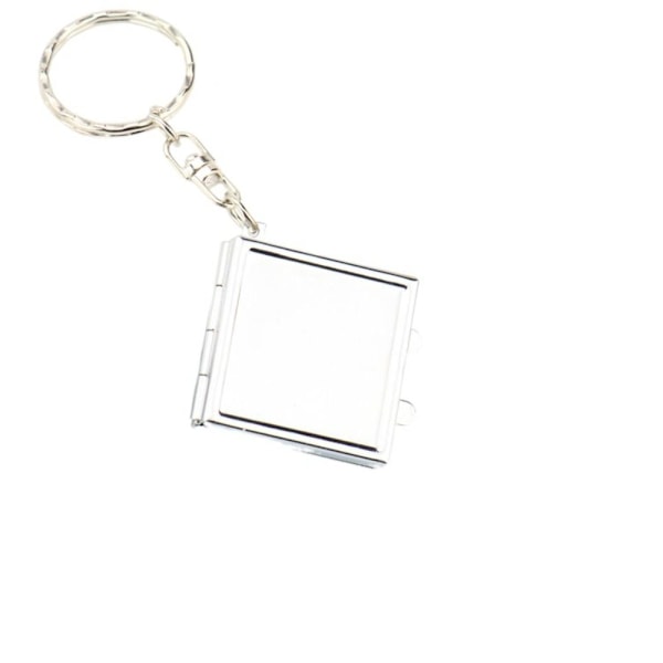 Sminkspegel i metall Liten rund spegel KVADRATISK KVADRATISK Square Square