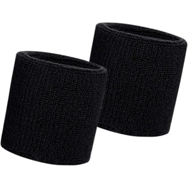Sports Armbånd Sved Wrist Sweatband til Mænd og Kvinder Terry Klud Wristband Sved til Gym Løbetur Basketball Tennis Træning