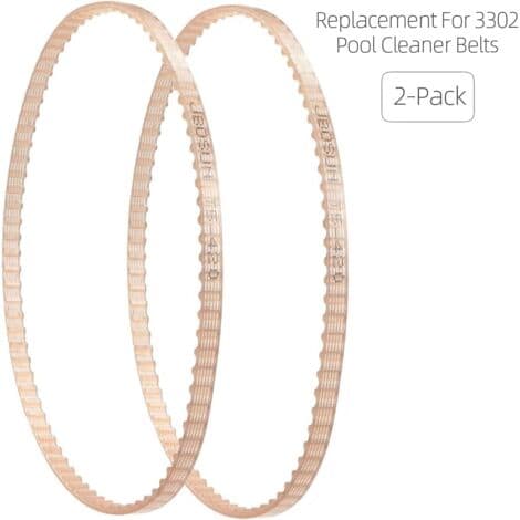 2-pak erstatningsdrivrem til Aquabot Parts 3302 A3302PK pool