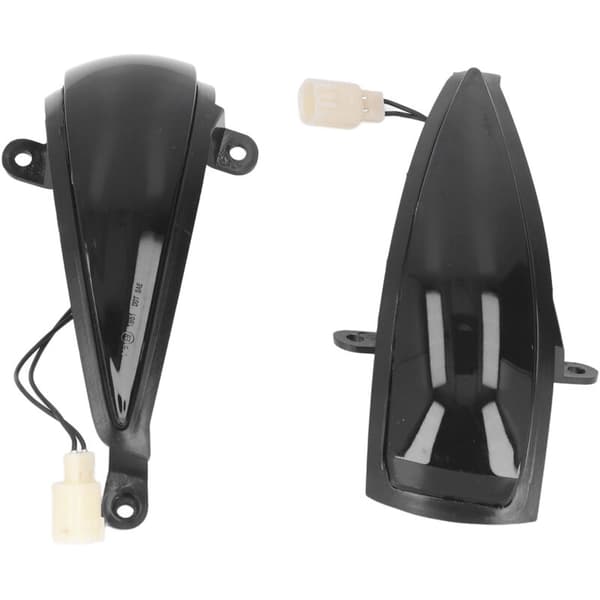 2x Dynamisk LED Blinklys Gult Speilmontert For Civic 8. (2005-2011) av DEBUNS