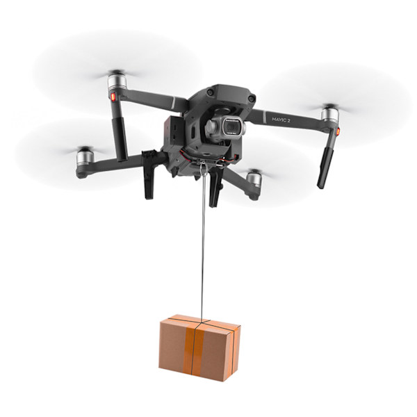 System för Mavic 2 Pro/Zoom Drone Airdrop Bröllopsförslag Transportenhet med landningsställ