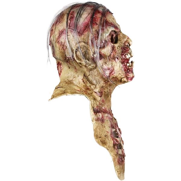 Pelottava kävelevä hirviönaamio Kuolleet zombi Creepy Halloween -asu