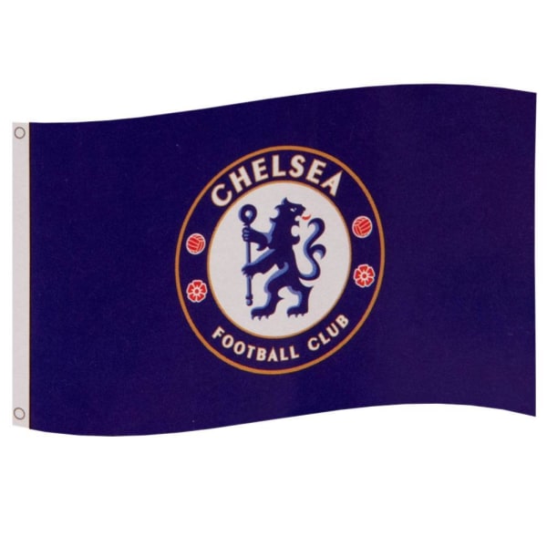 Chelsea FC Flag One Size Blue Blu Blue One Size