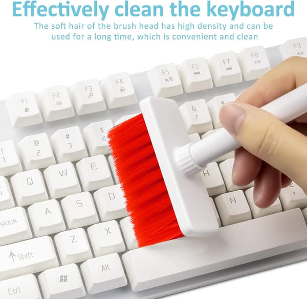 2022 New Keyboard Cleaning Kit Soft Brush 5 in 1 Multifunctional Computer Cleaning Tool Kit with Keycap Puller