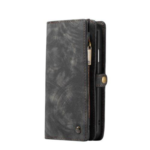 brun - caseMe 008 iphone 11 pro - pungetui med 8 kortspor