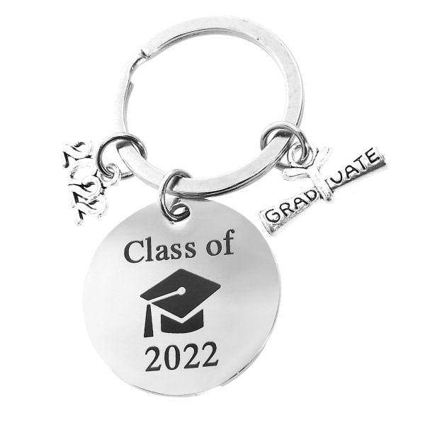Presentatör Bulk Kvinnor Graduate Keychain Graduate Gift Keychain Graduation Bag Pendant College Graduate Keychain（6x3cm)