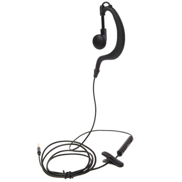 3,5 mm jack Single In-Ear Headset Only Mono hodetelefoner med mikrofon for telefon