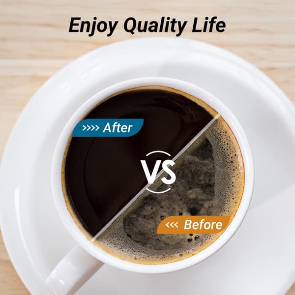 Kompatible 4 stk. erstatningsvandfiltre til Philips AquaClean CA6903 10 CA6903 22 CA6903 kalkfilter reducerer kalk i vandet