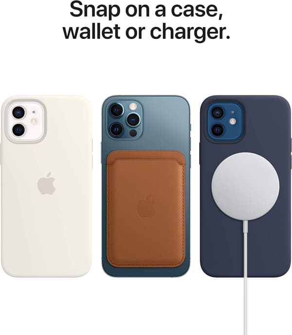 Apple iPhone FineWoven-lompakko MagSafella, musta