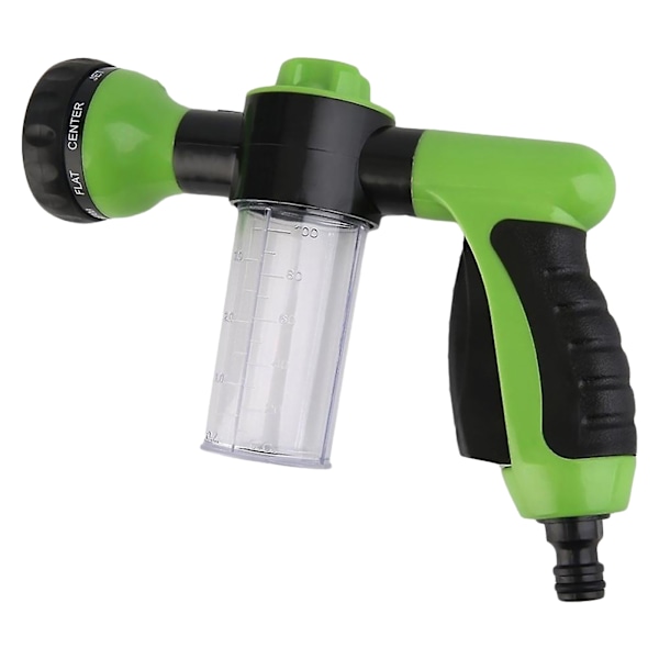 Vandslange Dyse Bilvask Sprinkler Skum Lance green