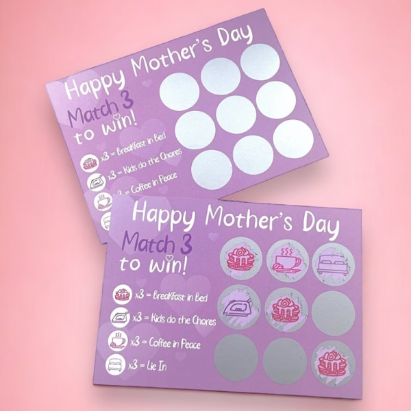 Äitienpäivä lahja, lahja äidille, lahja äidille, äitienpäivä raaputusarvat, äitienpäiväkortti, paras äiti äitienpäivä, lahja lapsille pink